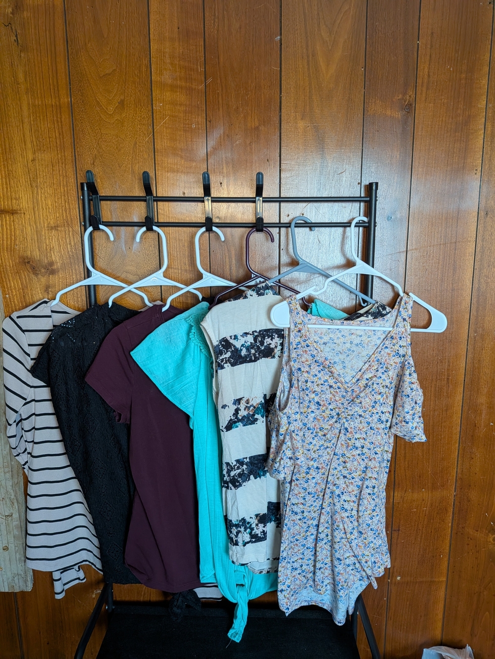 Mixed Women's Tops - Floral, Striped, Teal, Maroon, Black